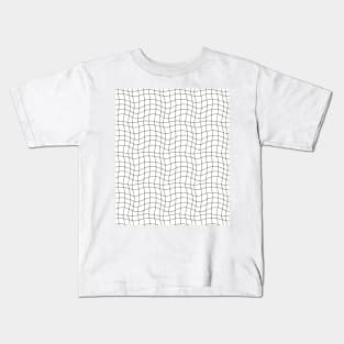 Line chessboard Kids T-Shirt